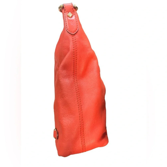 MCM | Coral Visetos Leather Bag - Picture 7 of 15